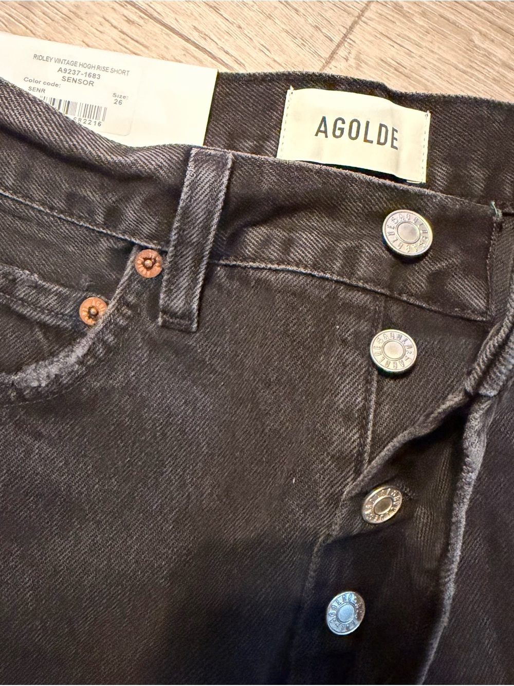 AGOLDE | Ridley High Rise Short - Picture 5 of 9
